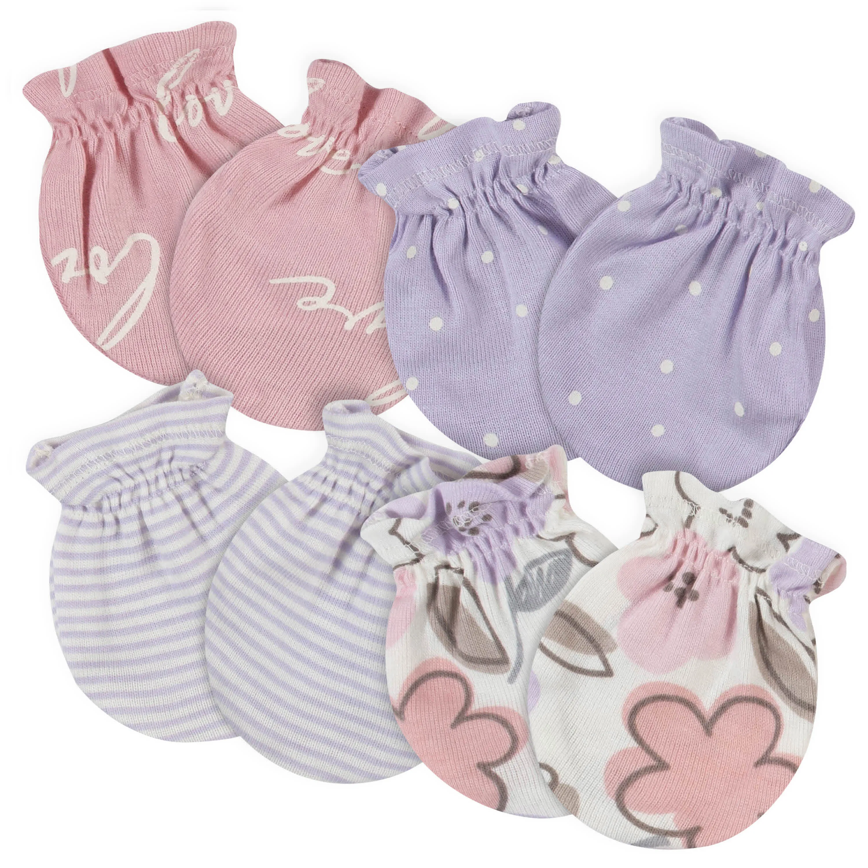 18-Piece Baby Girls Bunny Ballerina Onesies® Bodysuit, Mitten, Cap, & Sock Set