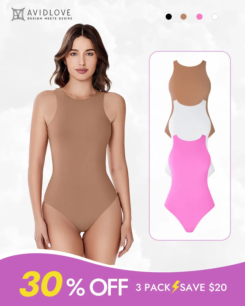 3Pack Double Lined Bodysuit Shapewear