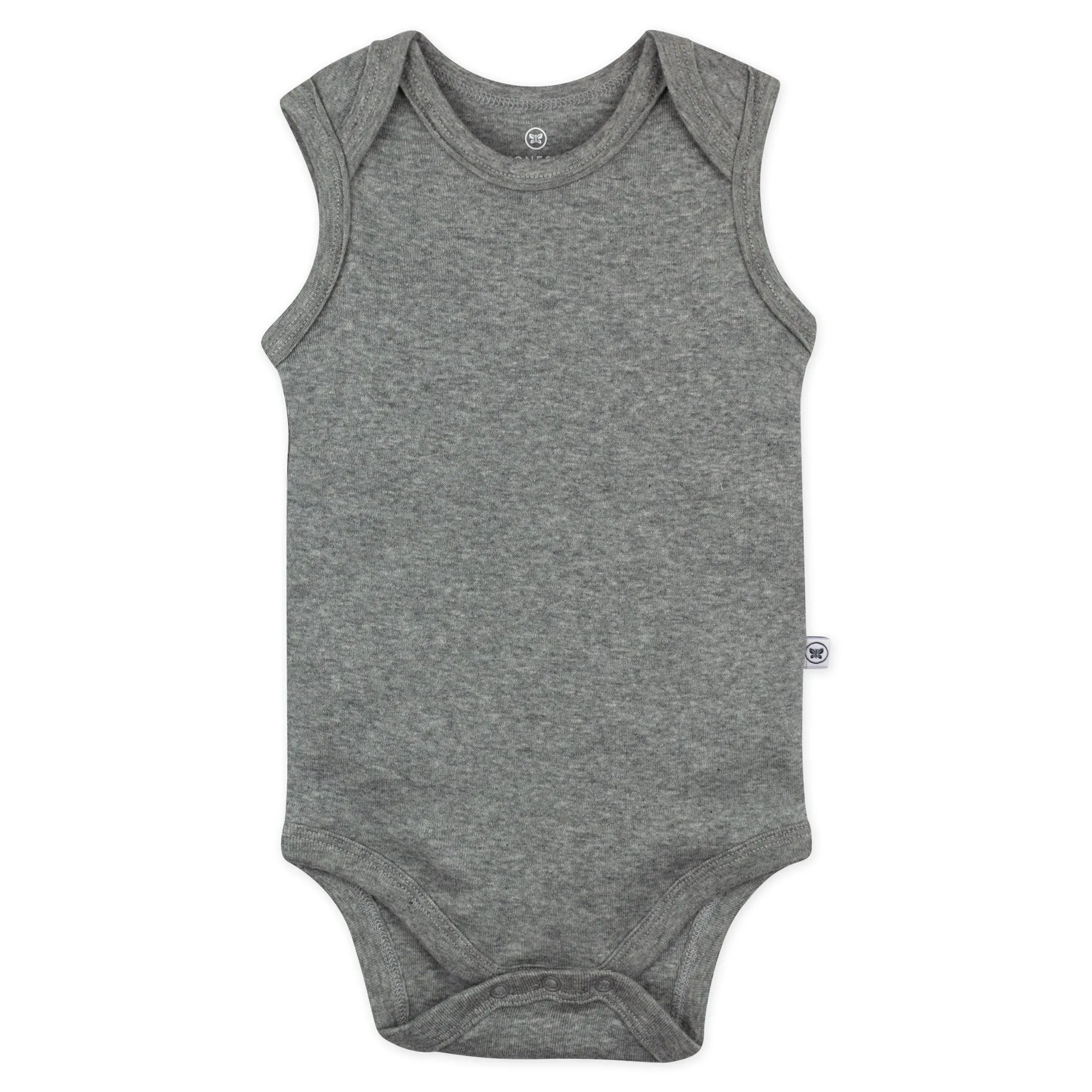 5-Pack Organic Cotton Sleeveless Bodysuits