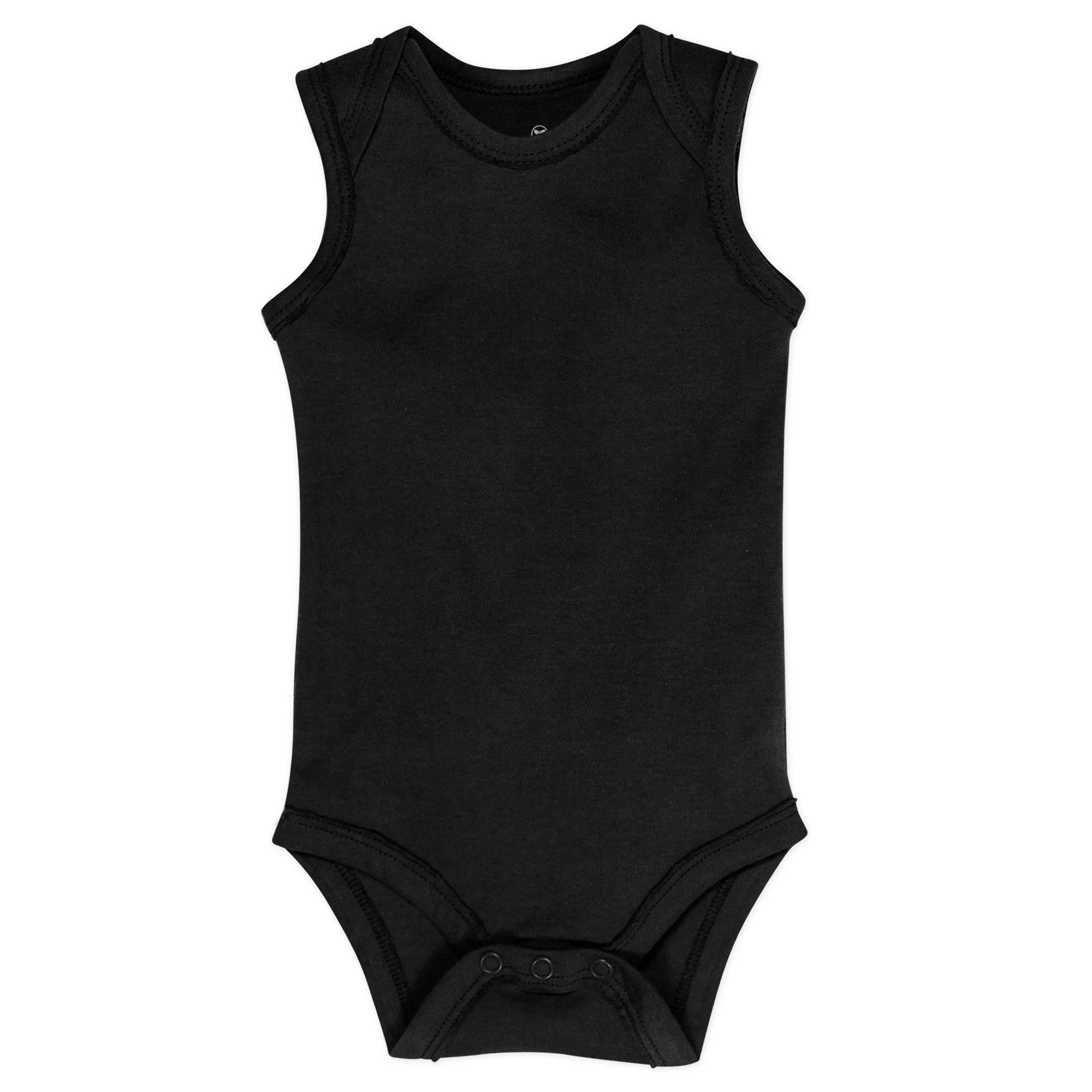 5-Pack Organic Cotton Sleeveless Bodysuits