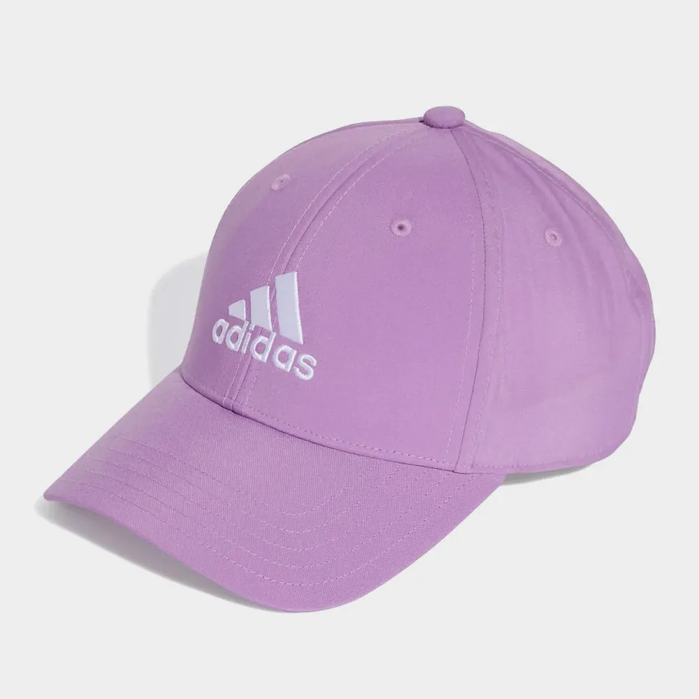 Adidas Unisex Embroidered Logo Lightweight Baseball Cap Purple/White _ 182419 _ Purple