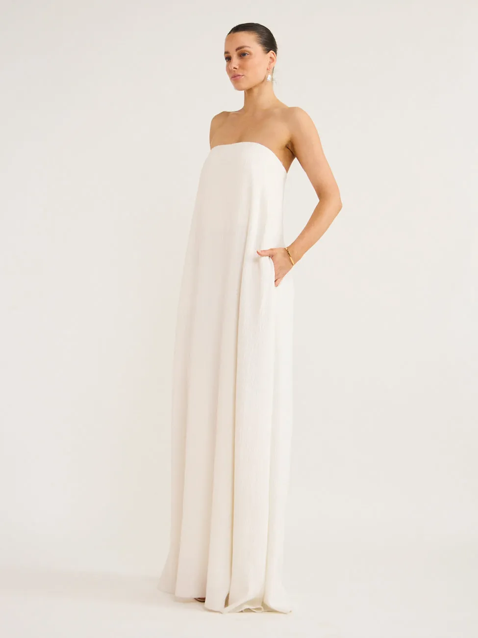 Anna Quan Delfina Dress in Carta