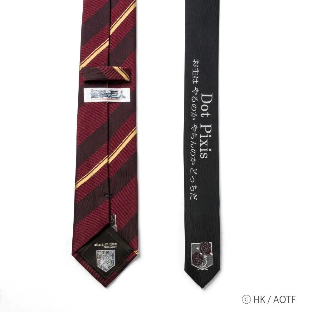 Attack on Titan Dot Pixis Tie Necktie Japan Cosplay