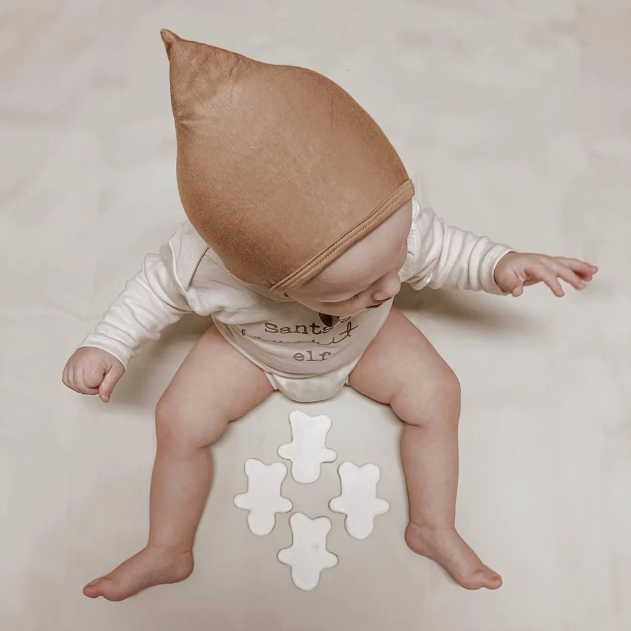 Bamboo Pixie Bonnet - Clay