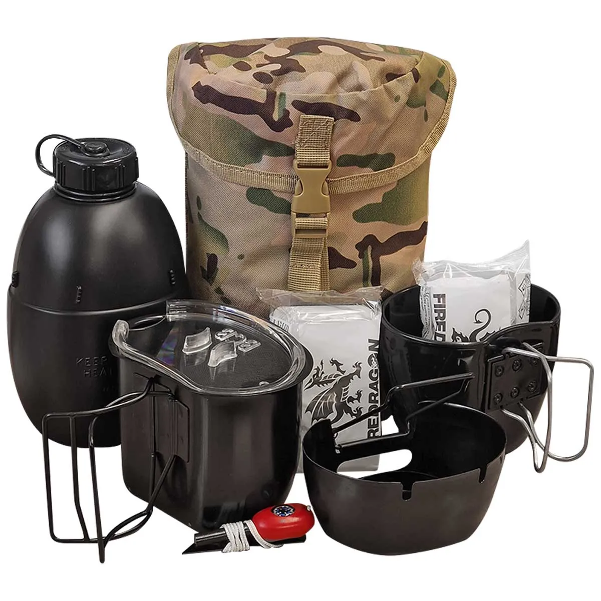 BCB 6-Piece Crusader Cooking System I Multicam