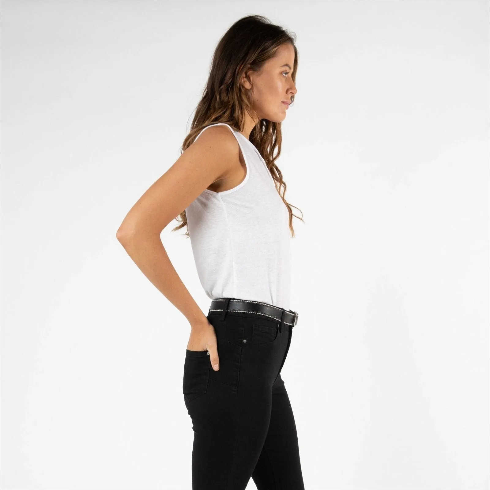 Betty Basics Runway Belt in Black