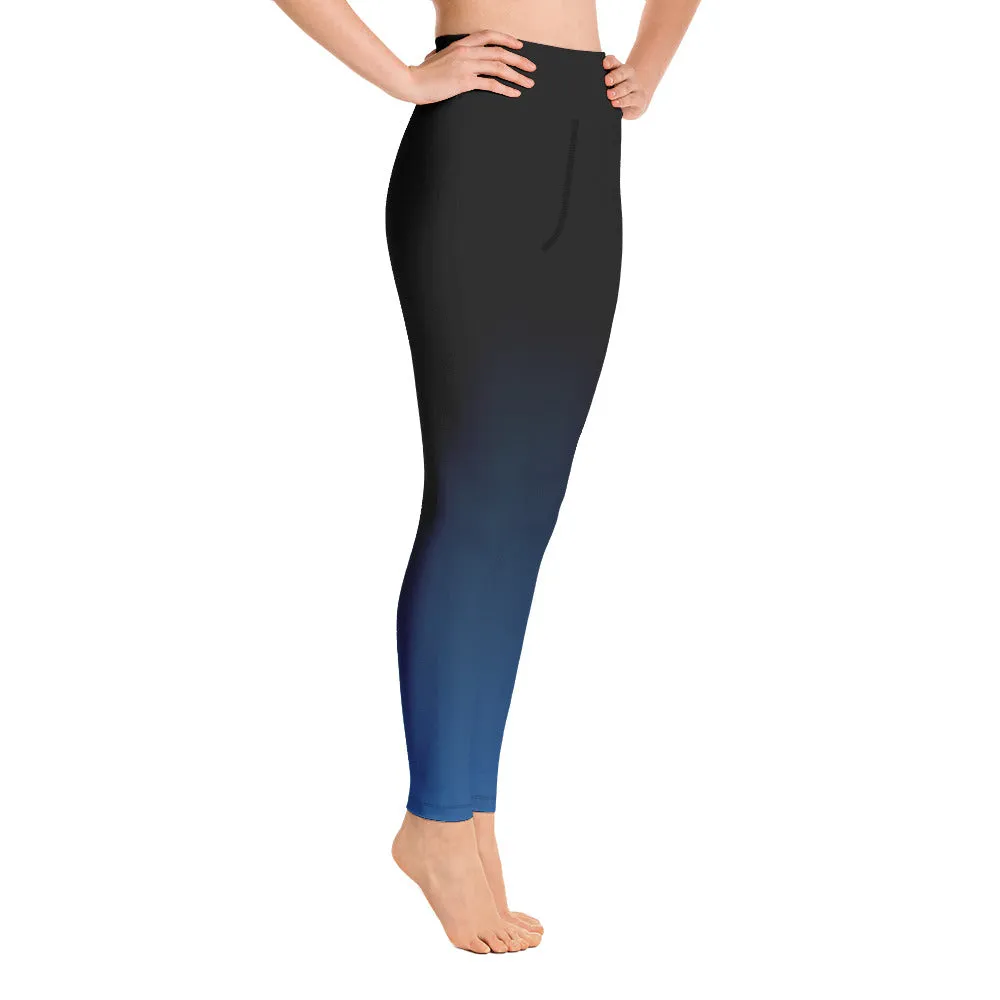 Blue Gradient Leggings