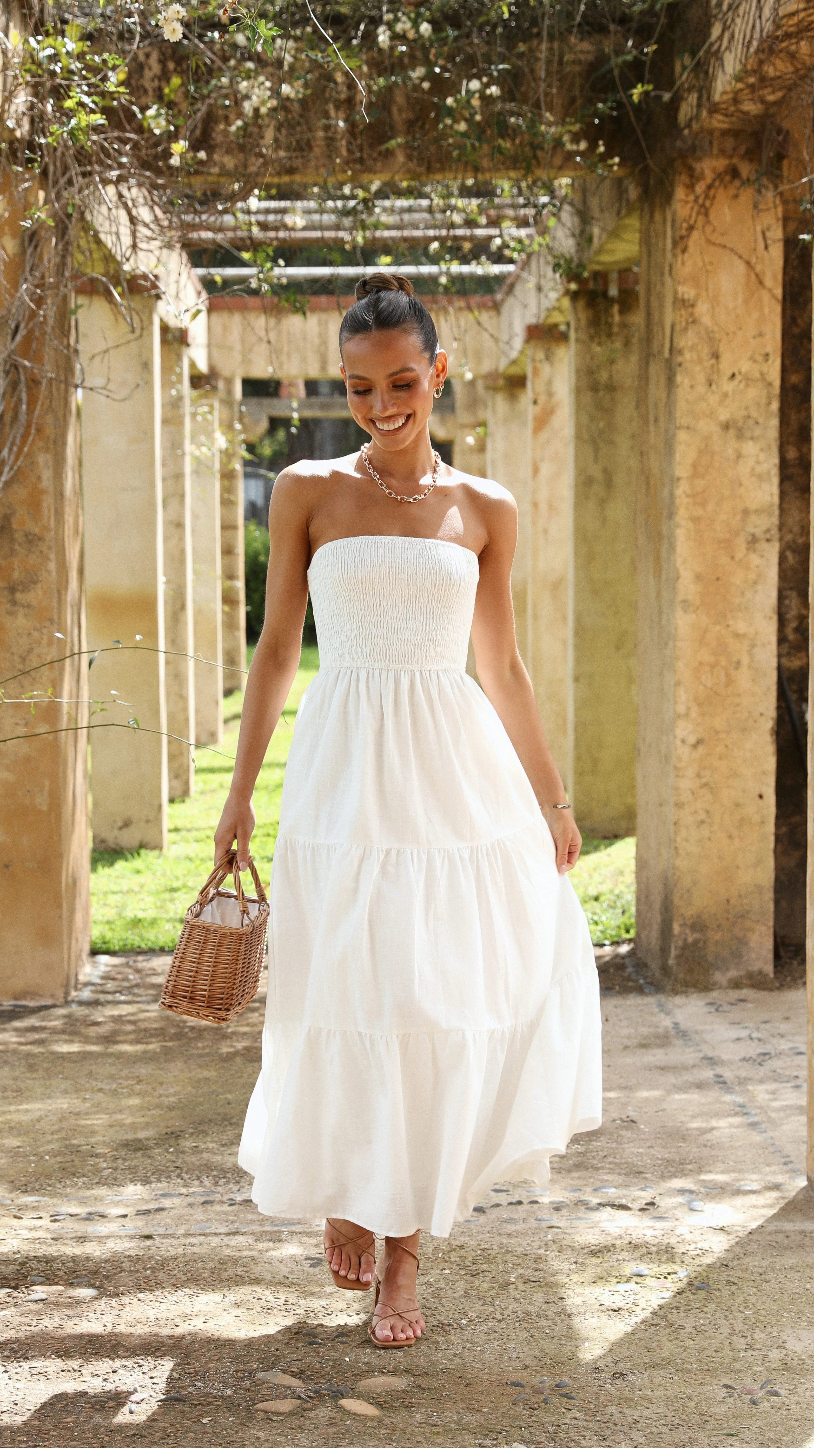 Brooke Maxi Dress - White