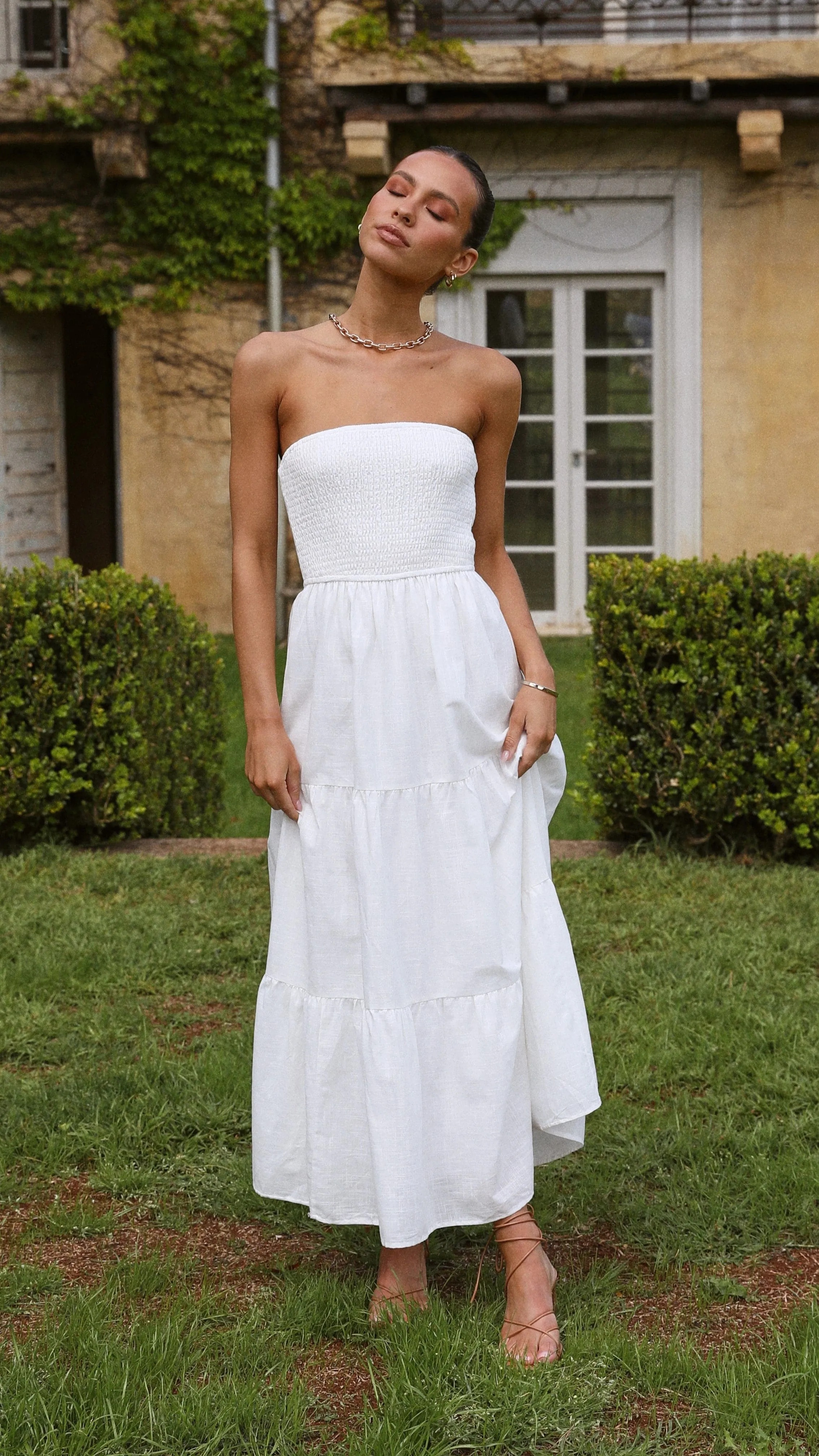 Brooke Maxi Dress - White