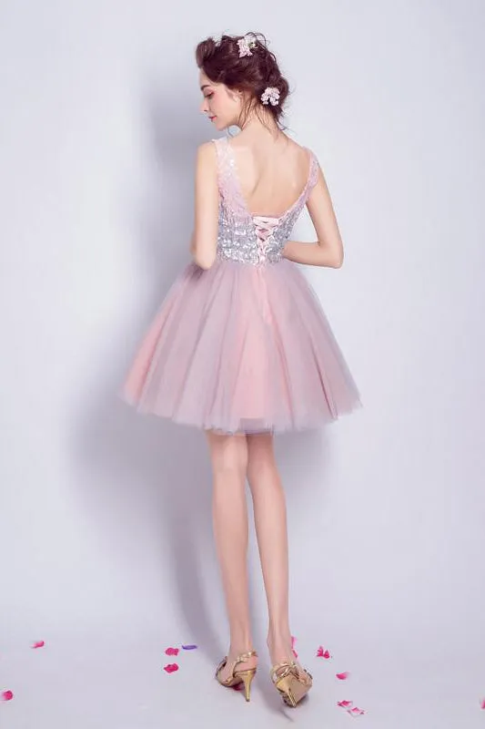 Charming New Arrival Homecoming Dress A-line Short Prom Dress Party Dress, SH404