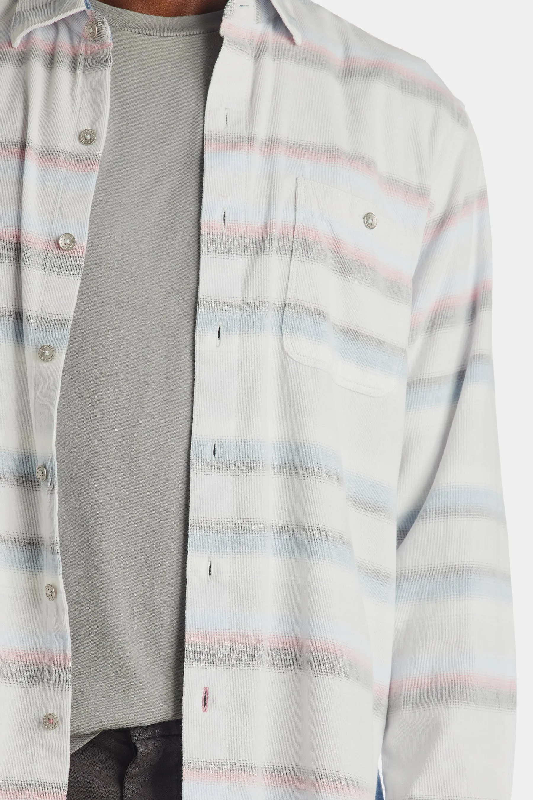 Coastline Cord Calistoga Ombre Shirt