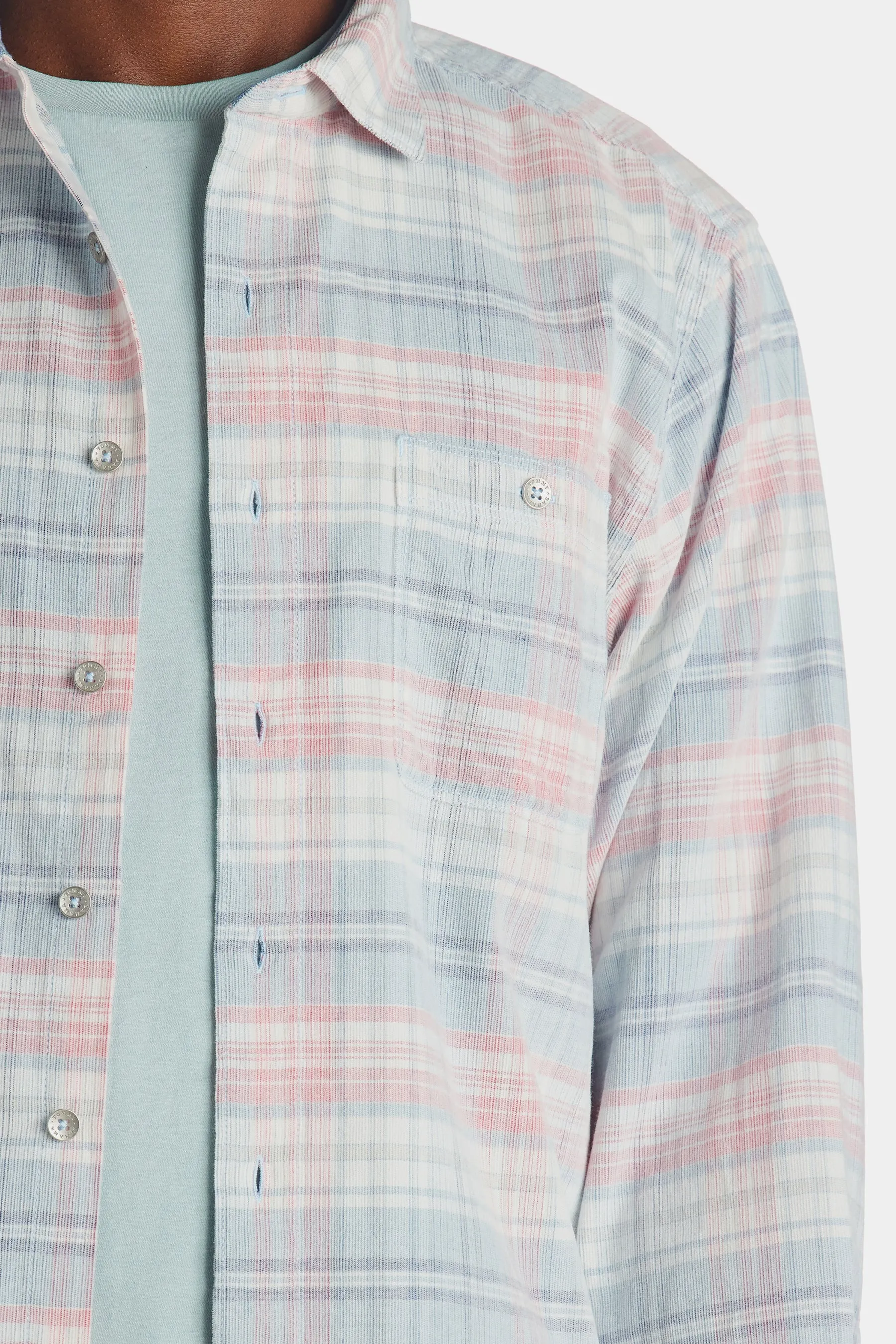 Coastline Cord Carmel Plaid Shirt