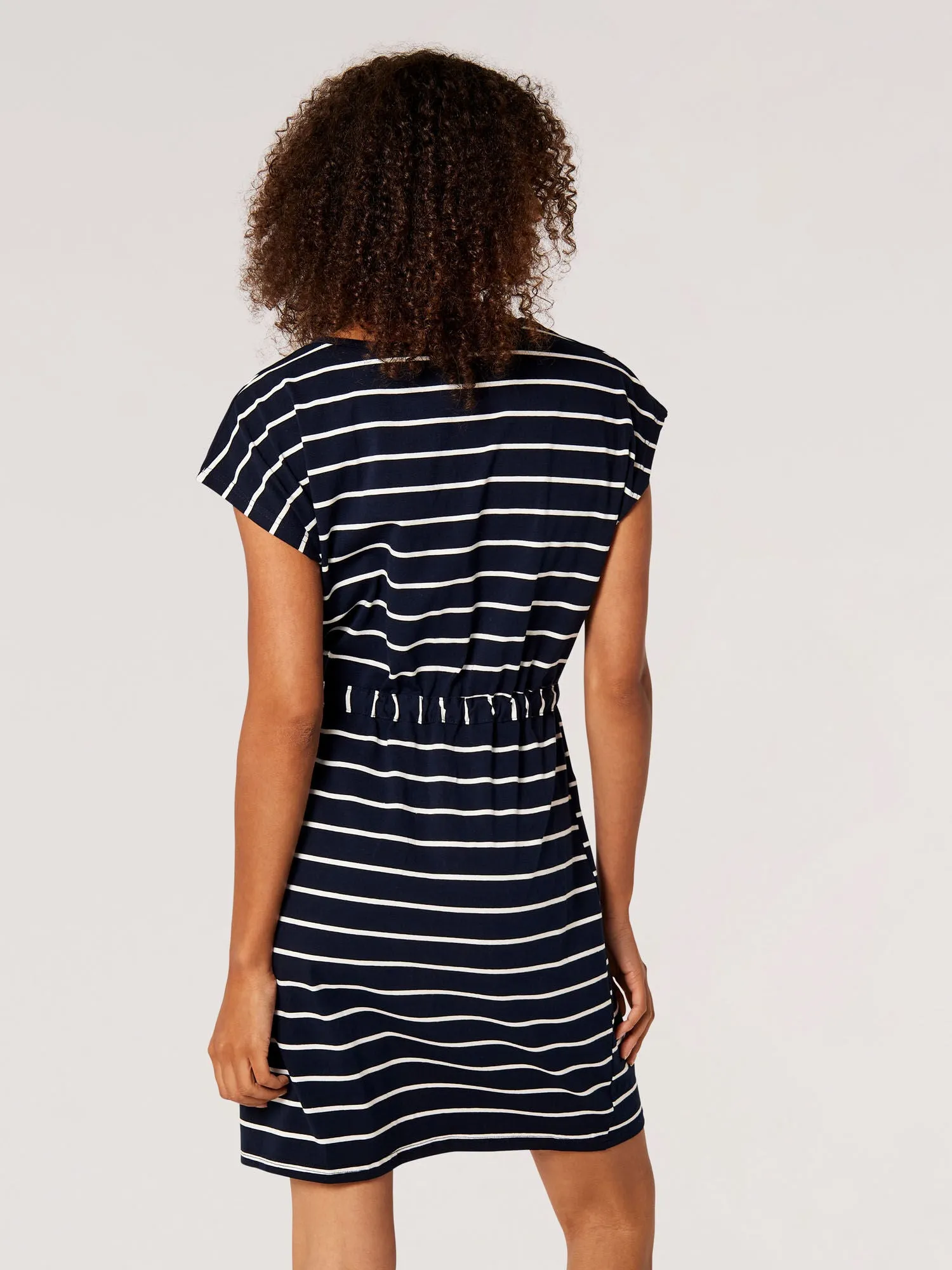 Comfy Striped Casual Dress