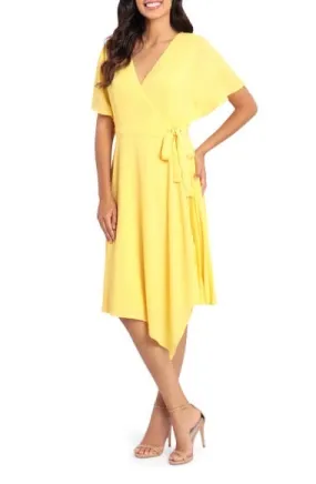 Crepe Wrap Dress