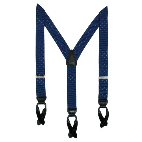 CrookhornDavis Men's Westside Step Dot Button End Elastic Braces