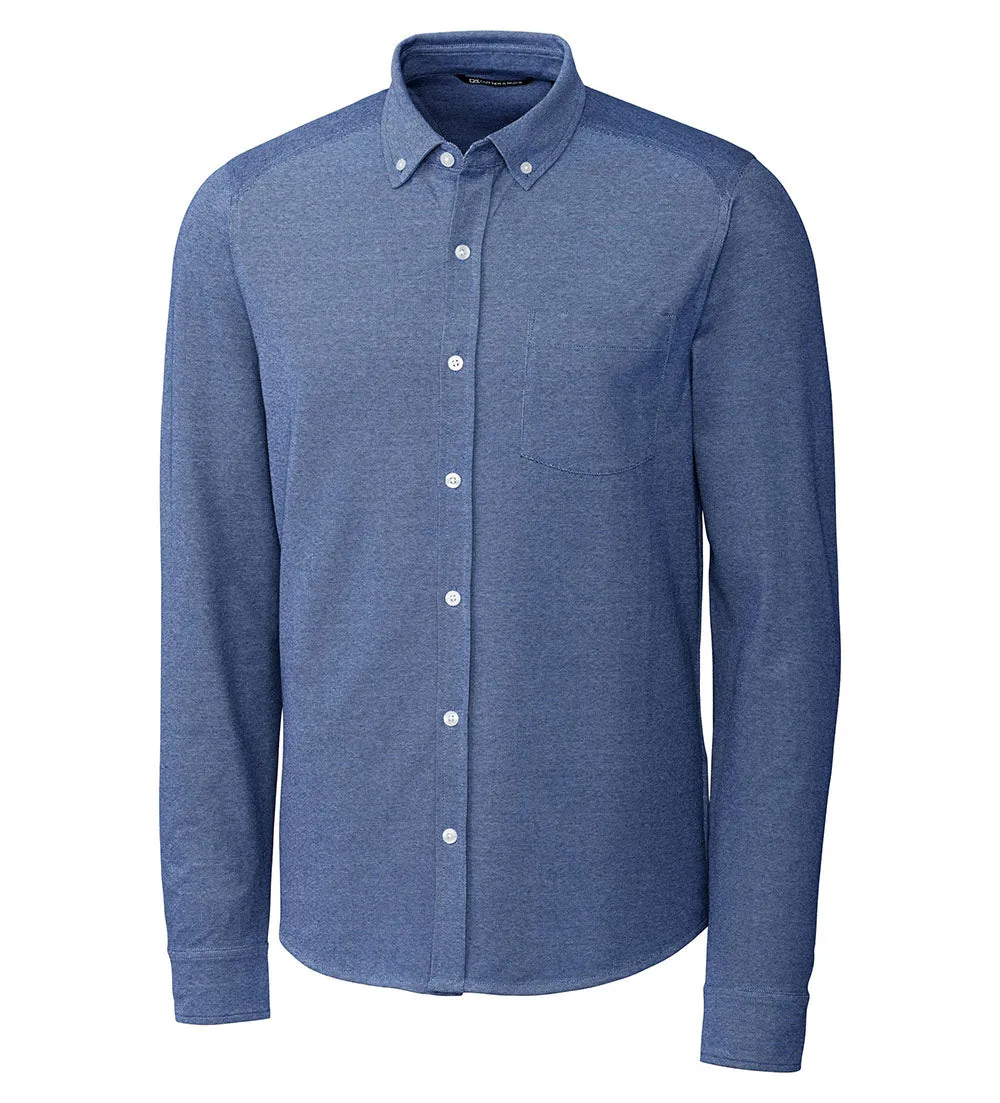 Cutter & Buck Reach Long Sleeve Oxford Sport Shirt