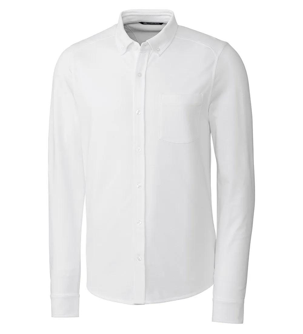 Cutter & Buck Reach Long Sleeve Oxford Sport Shirt