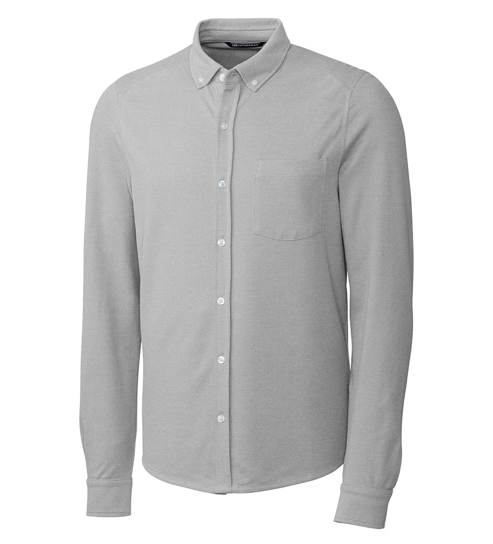 Cutter & Buck Reach Long Sleeve Oxford Sport Shirt