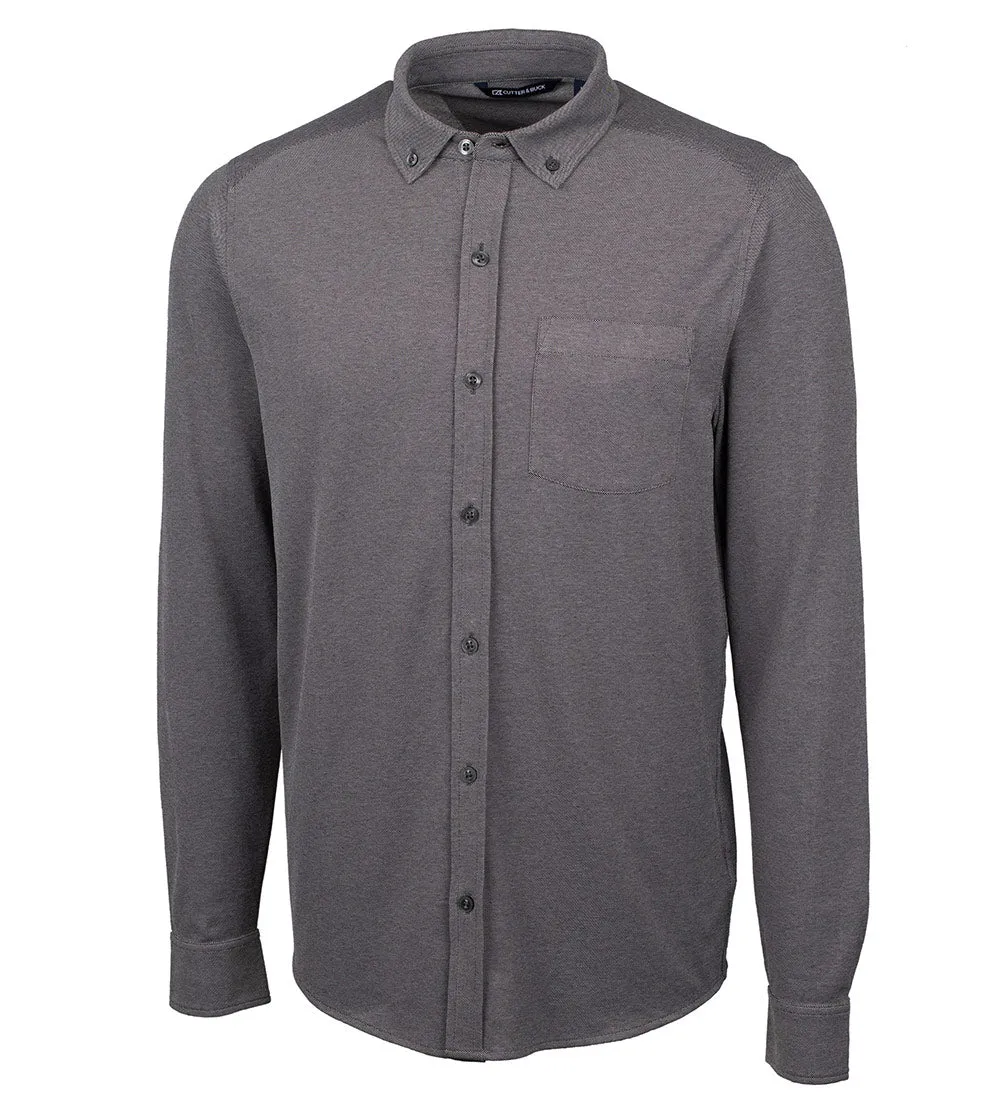 Cutter & Buck Reach Long Sleeve Oxford Sport Shirt