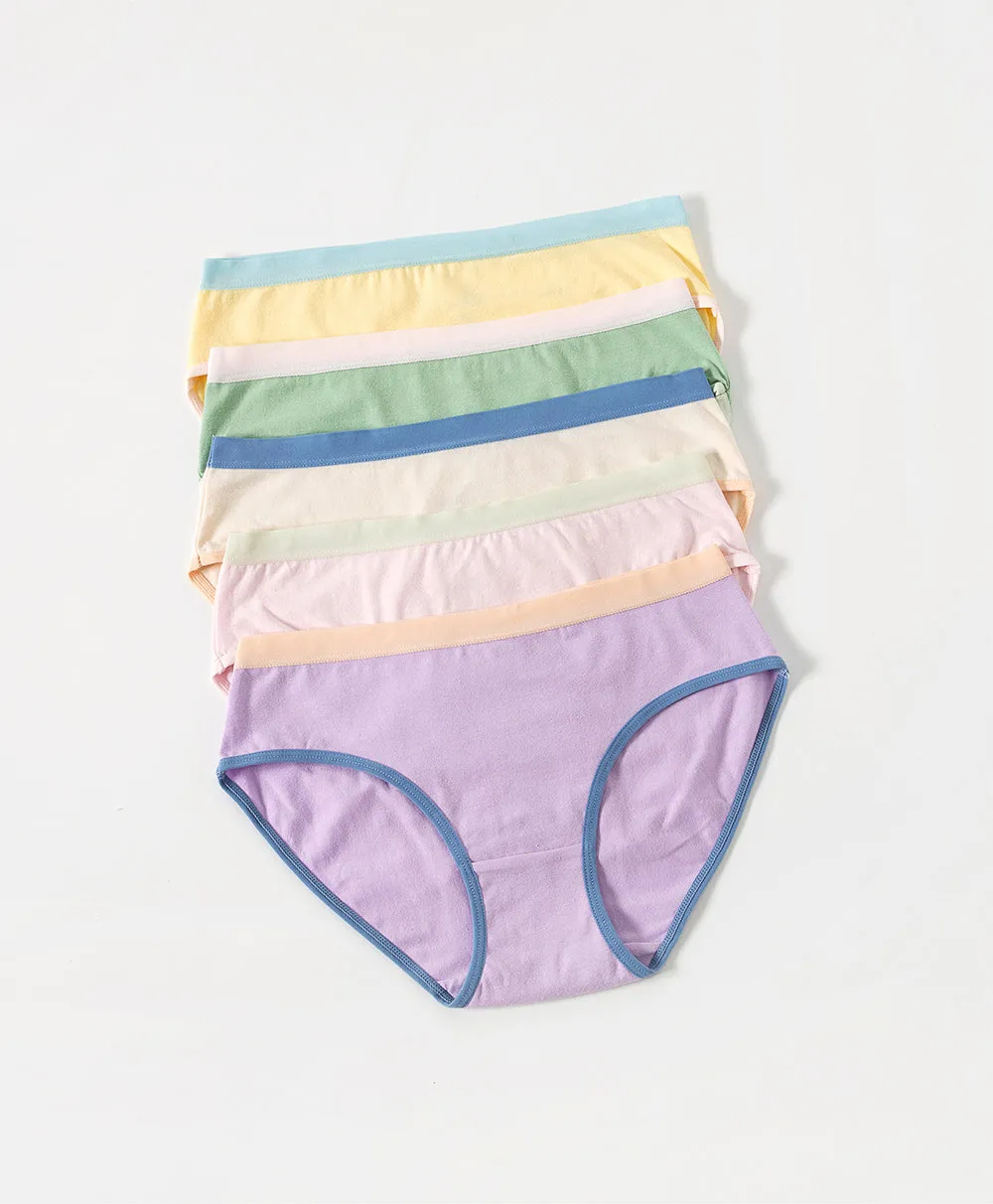 Daily Pleasures Cotton 5-pack Midi Panties