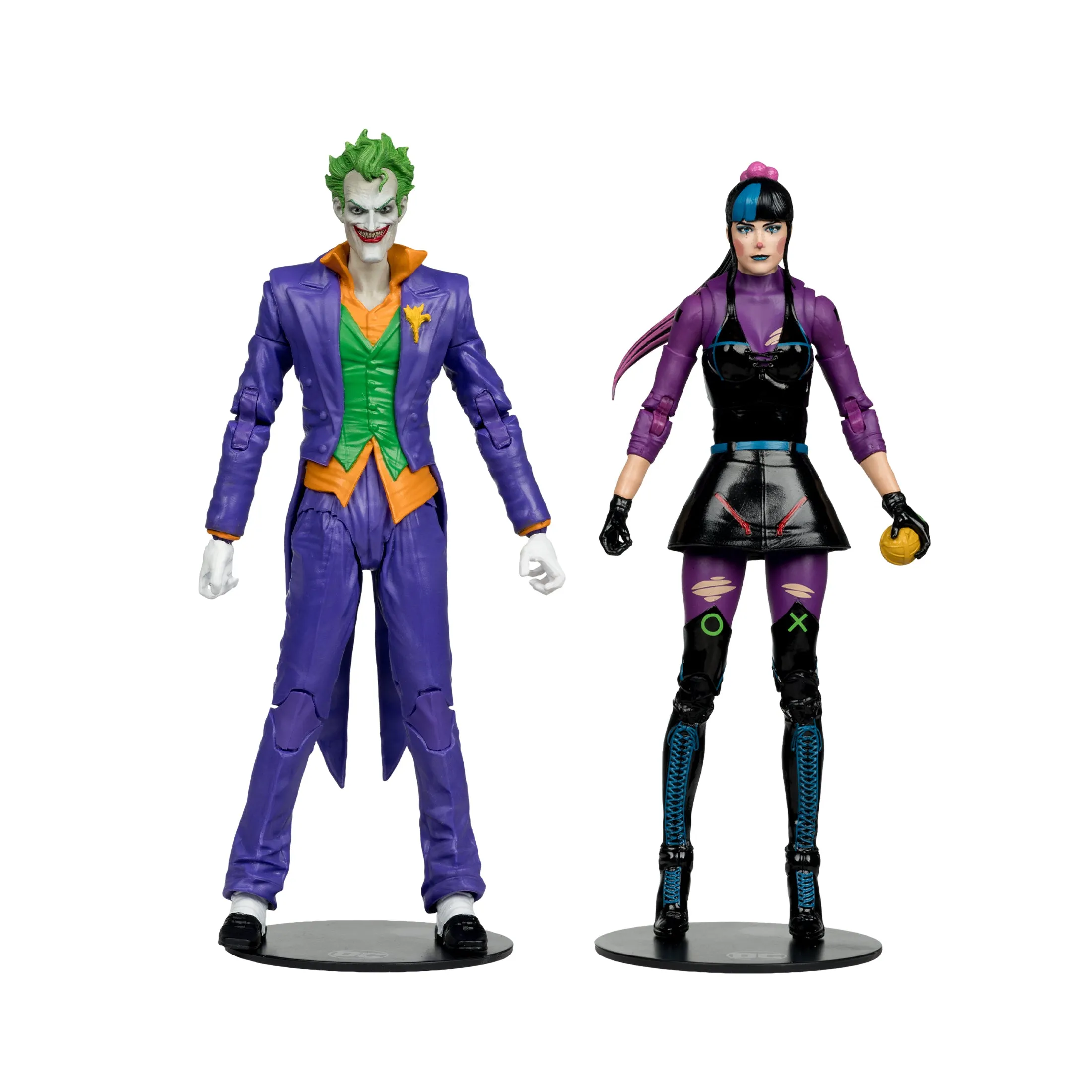 DC Multiverse Joker & Punchline 2-Pack