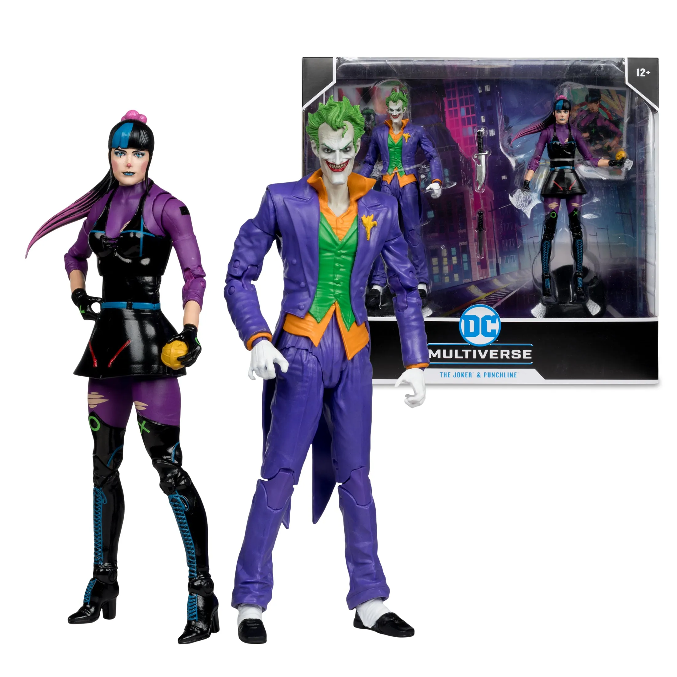 DC Multiverse Joker & Punchline 2-Pack