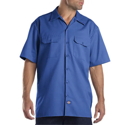 Dickies 1574 Short Sleeve Button Down Work Shirt Size 3XL-6XL