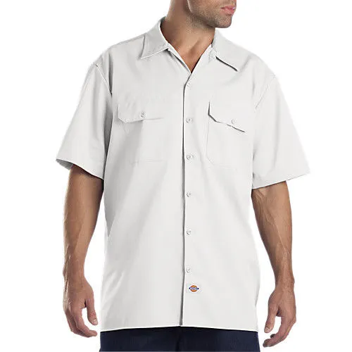 Dickies 1574 Short Sleeve Button Down Work Shirt Size 3XL-6XL