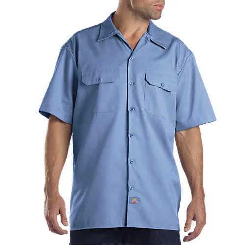 Dickies 1574 Short Sleeve Button Down Work Shirt Size 3XL-6XL