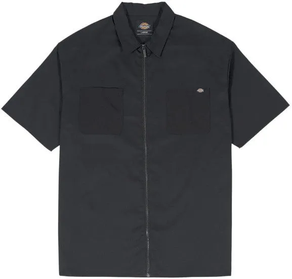 Dickies SS Zip Through Work Shirt