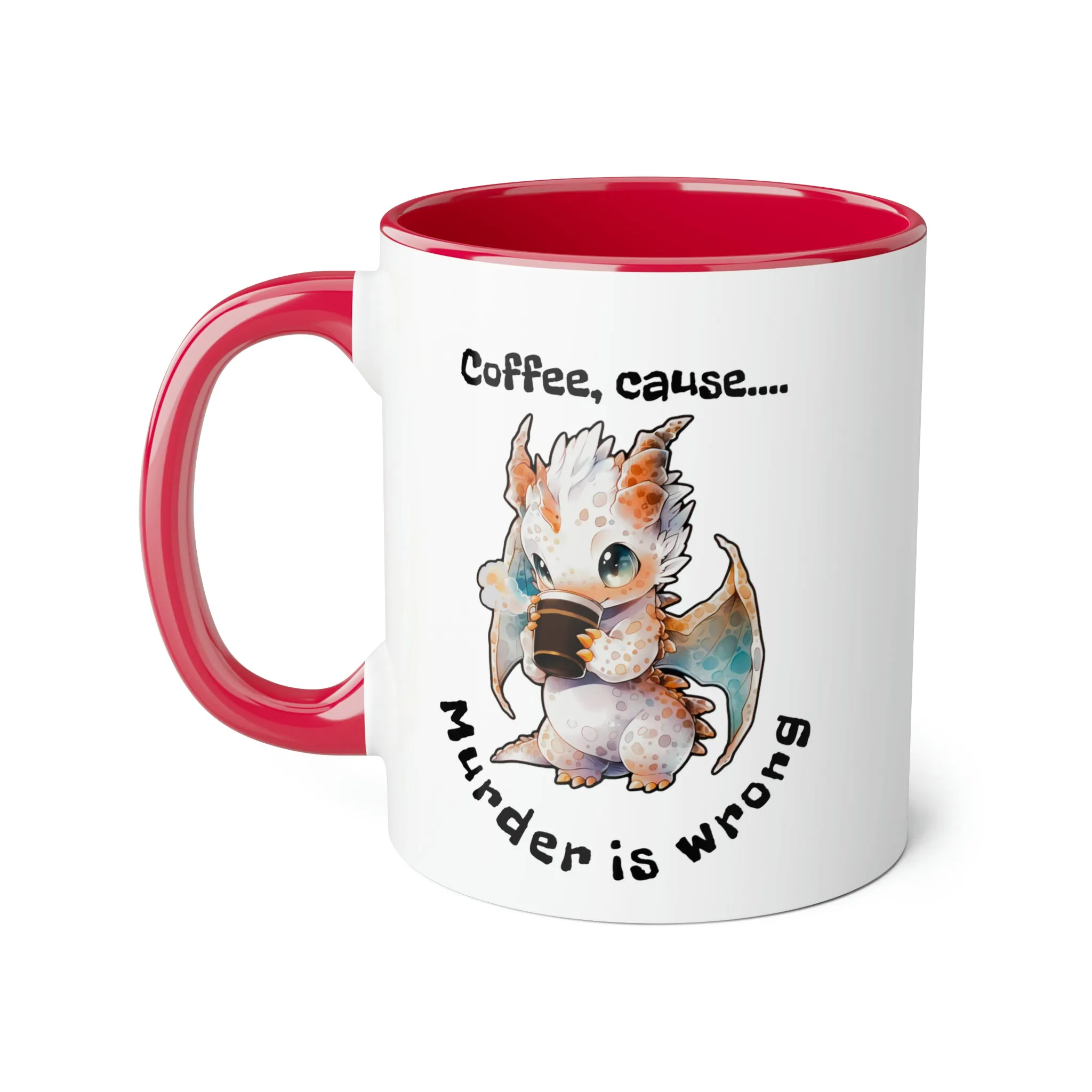 Dragon Accent Mugs, 11oz