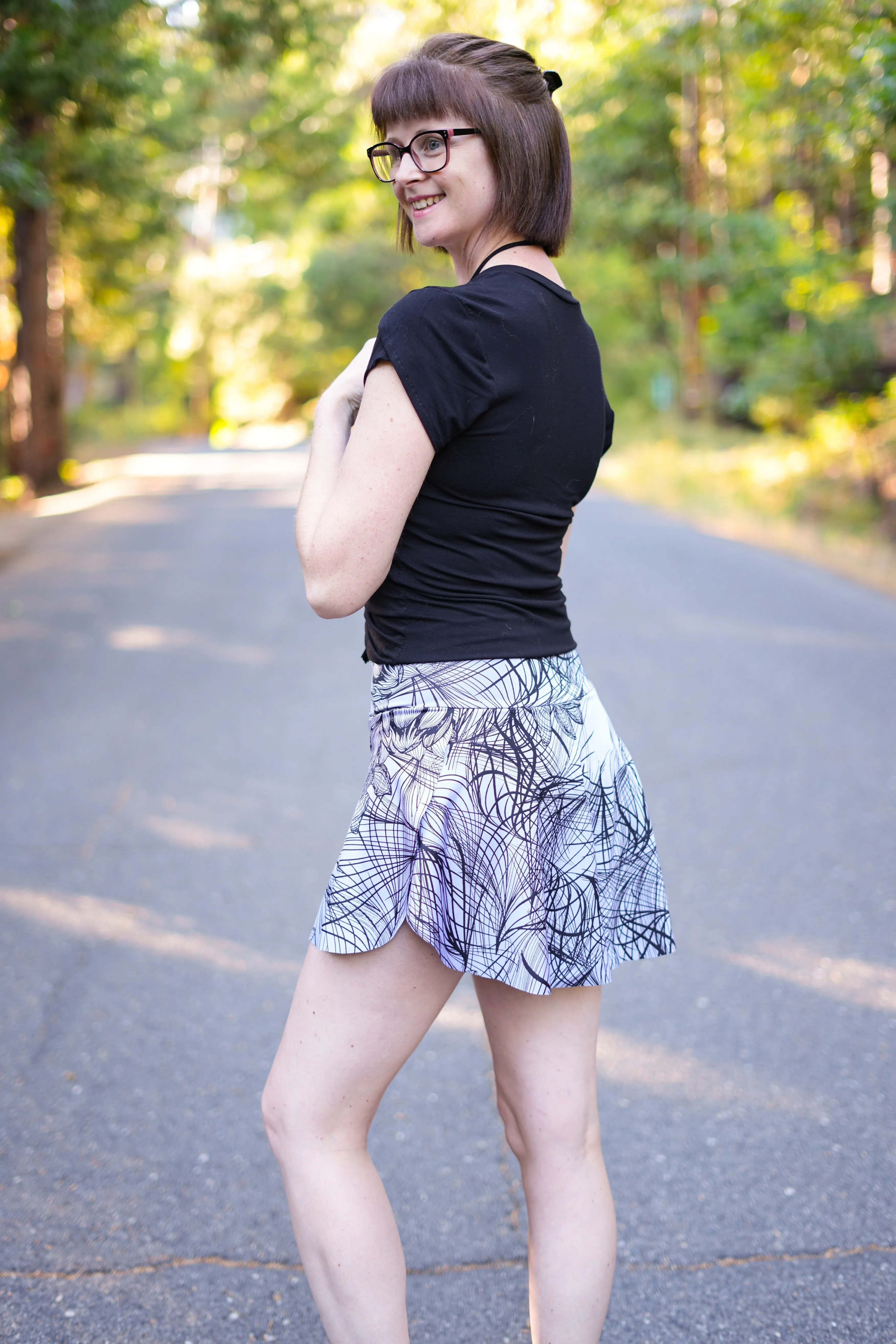 Duet Skirt PDF Pattern Adult Sizes B - M