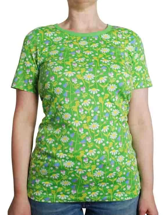 DUNS Short Sleeved T-shirt Adult - Summer Days Green