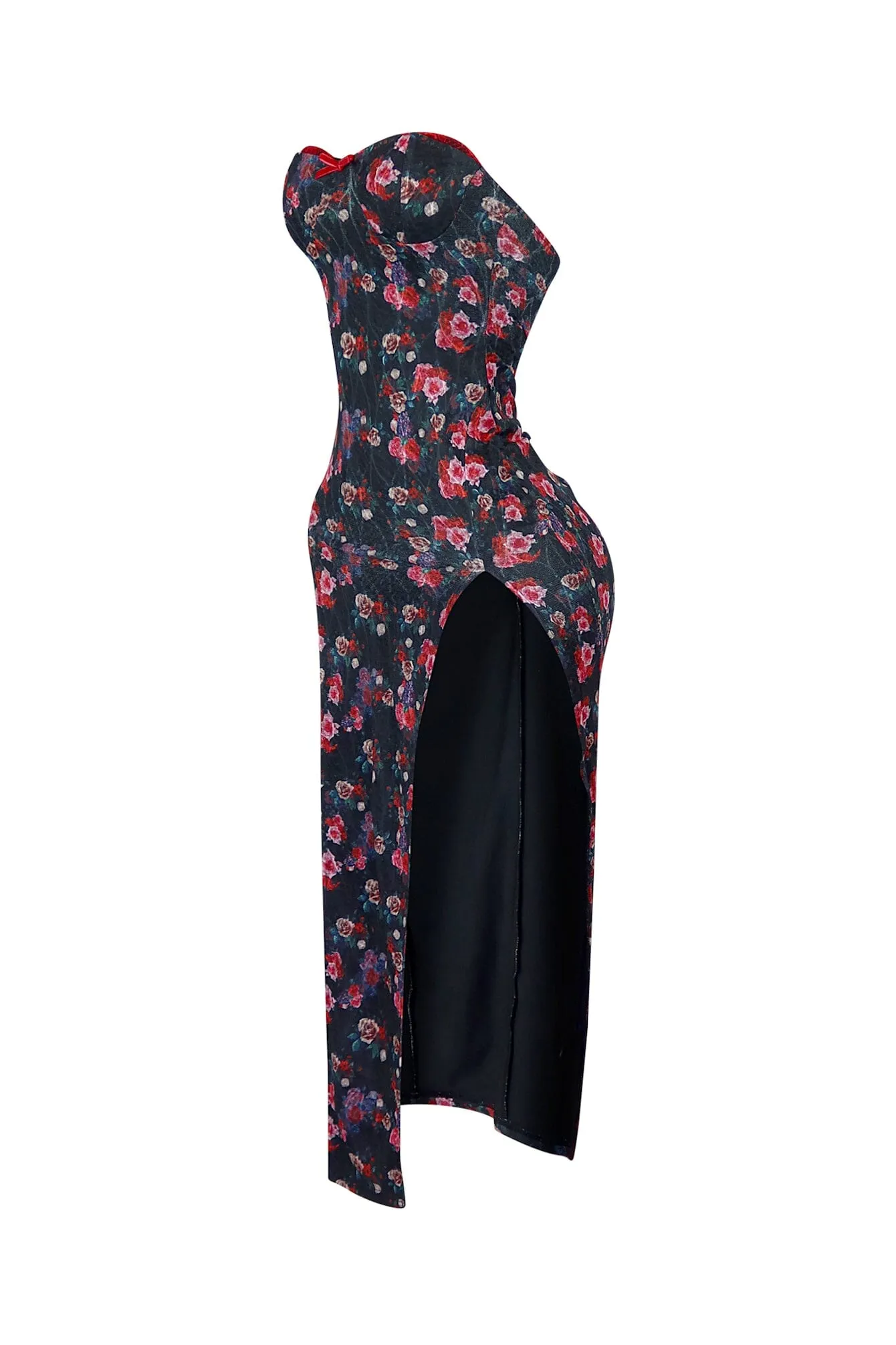 Easy On Me Floral Print Maxi Dress