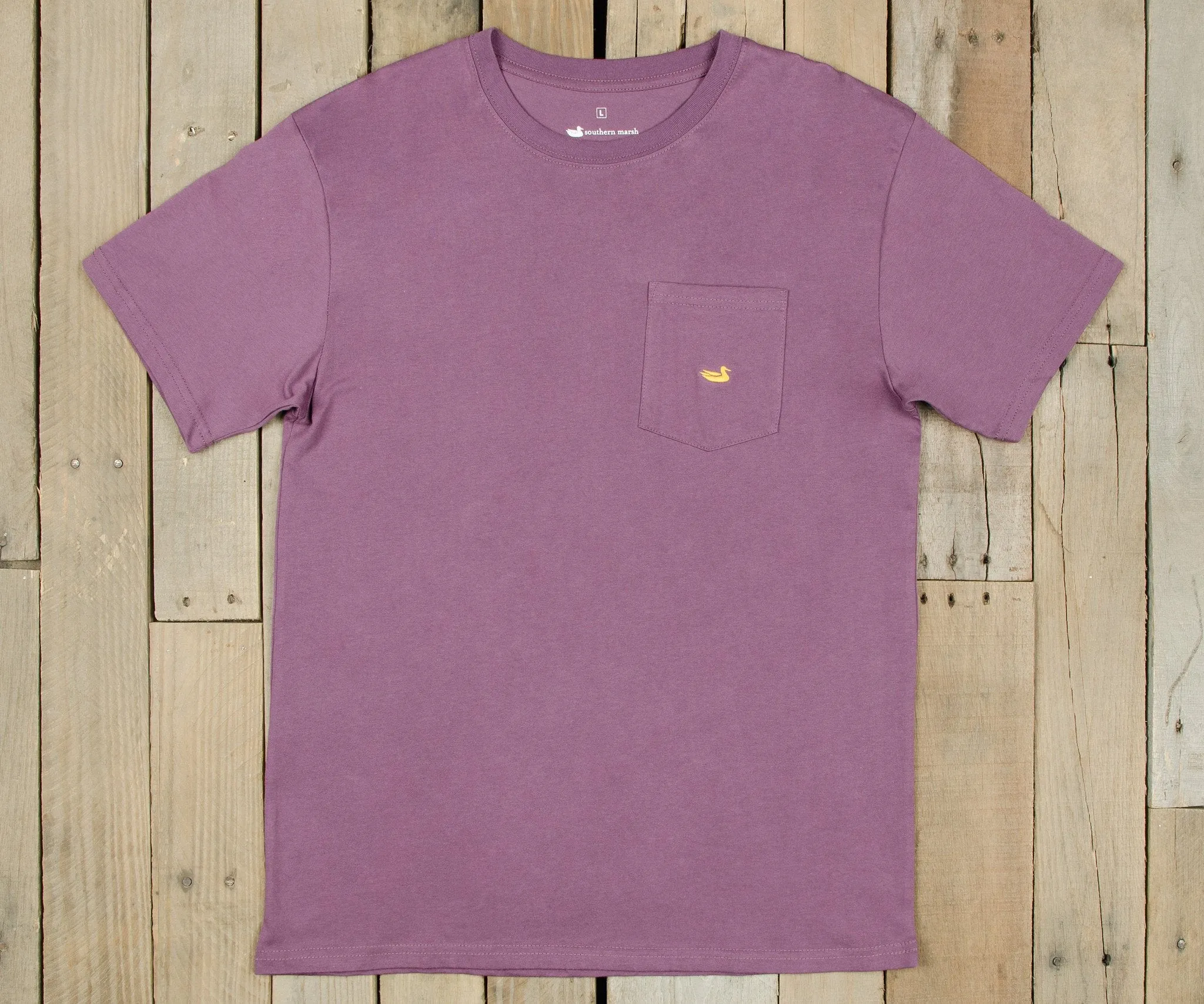 Embroidered Pocket Tee