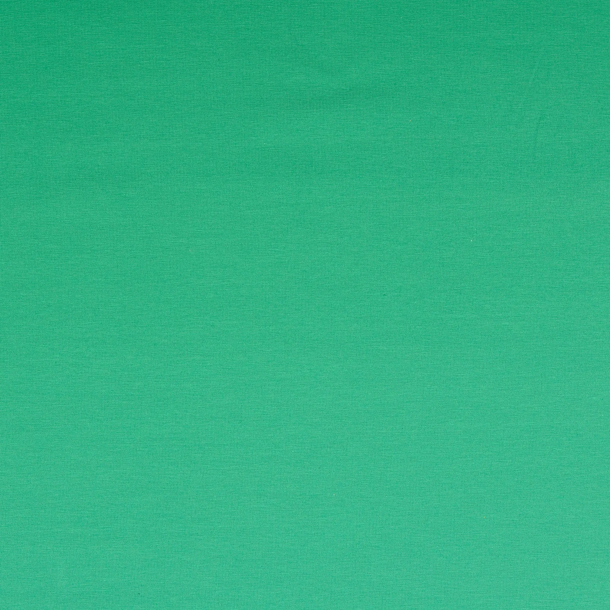 Essential Chic Emerald Green Cotton Jersey Fabric