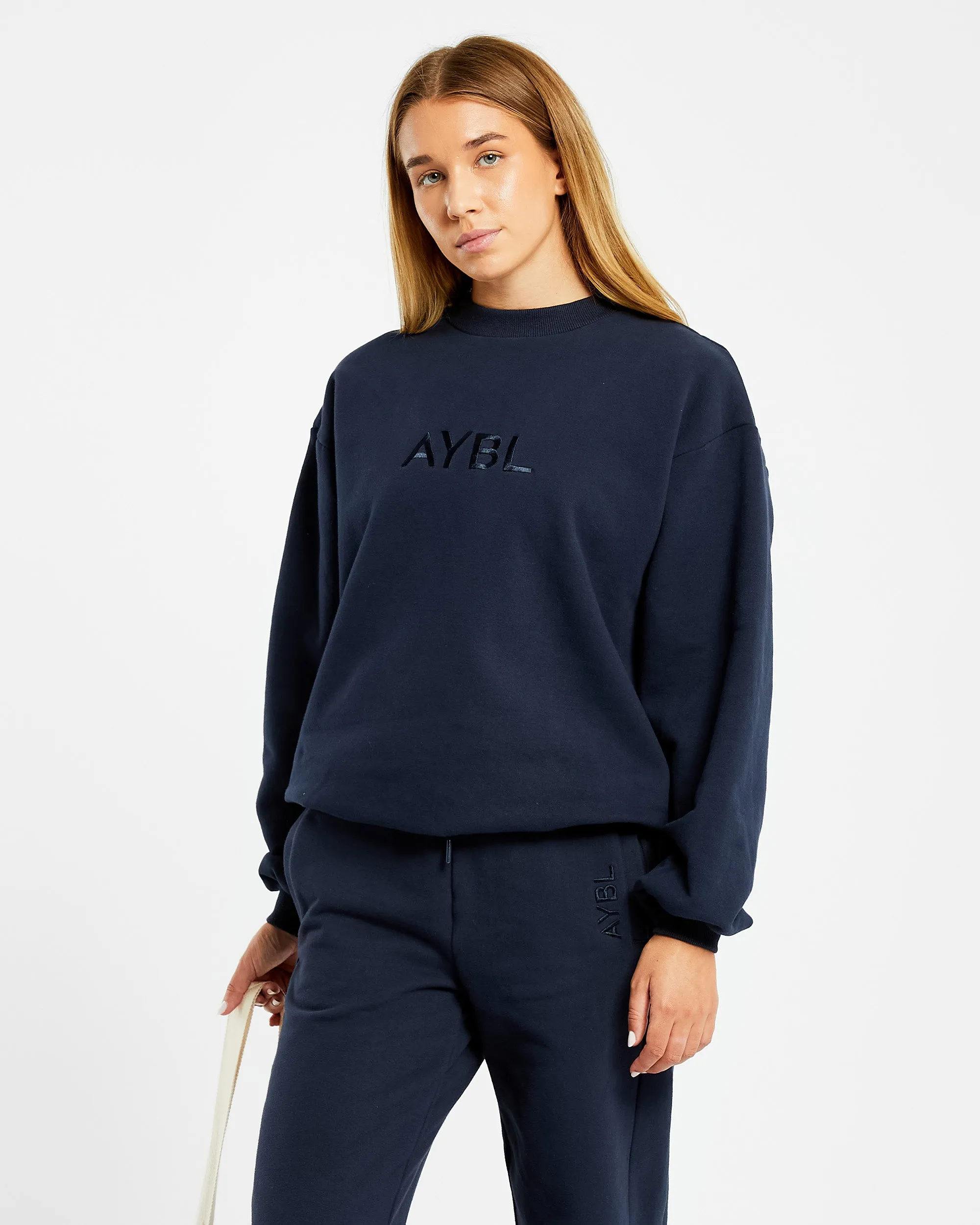 Everyday Relaxed Sweater - Navy