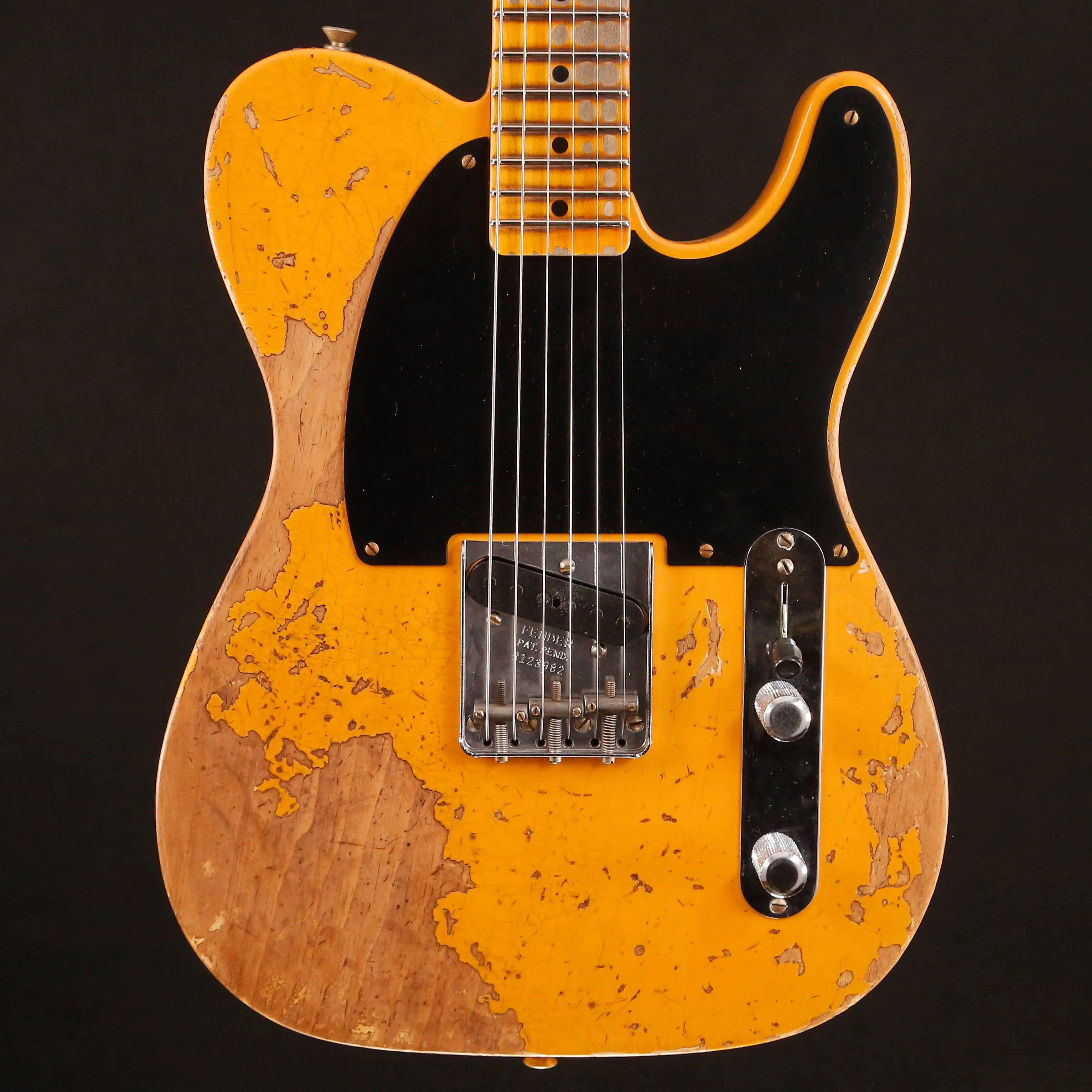 Fender Custom Shop 50s Pine Esquire Super Heavy, Nocaster Blonde 7lbs 6.9oz