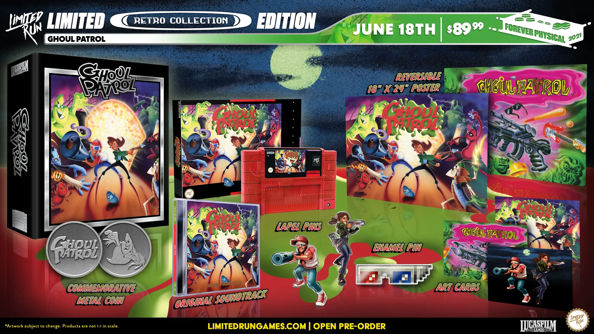 Ghoul Patrol Premium Edition (SNES)