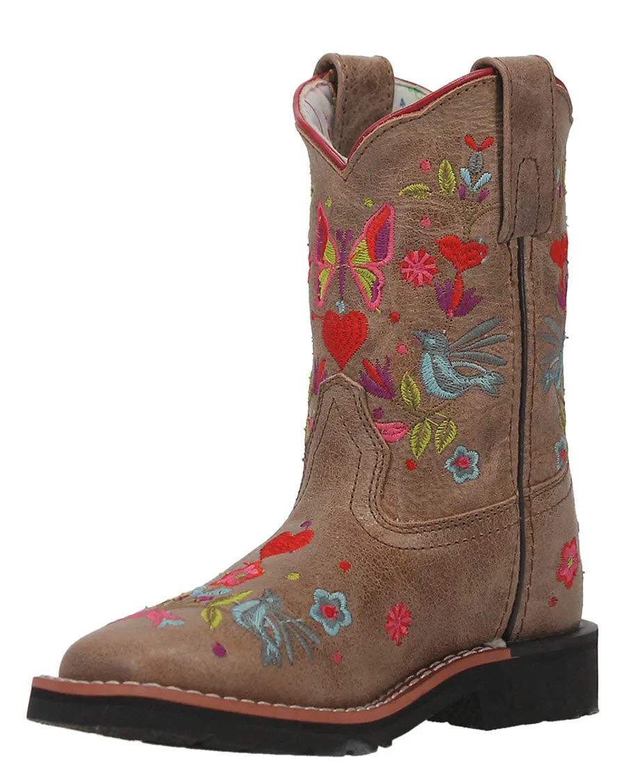 Kids' Fleur Western Boots