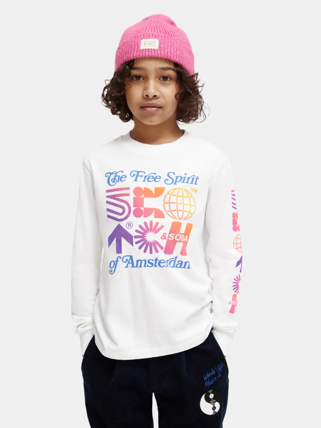 Kids - Long-sleeved artwork t-shirt