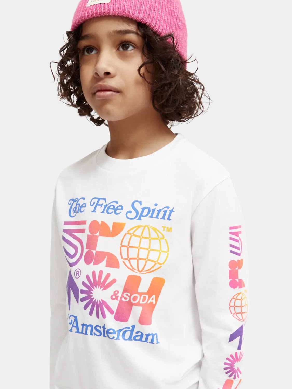 Kids - Long-sleeved artwork t-shirt