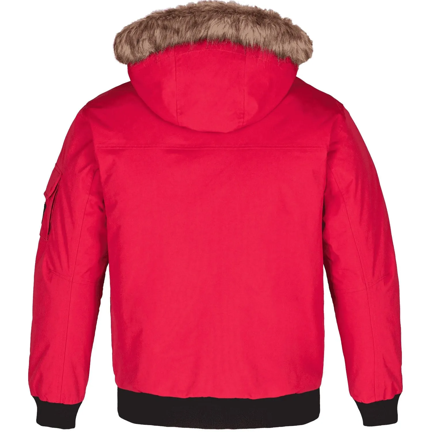 L06075 - Intense - Men's Cold Weather Bomber Jacket w/ Detachable Hood