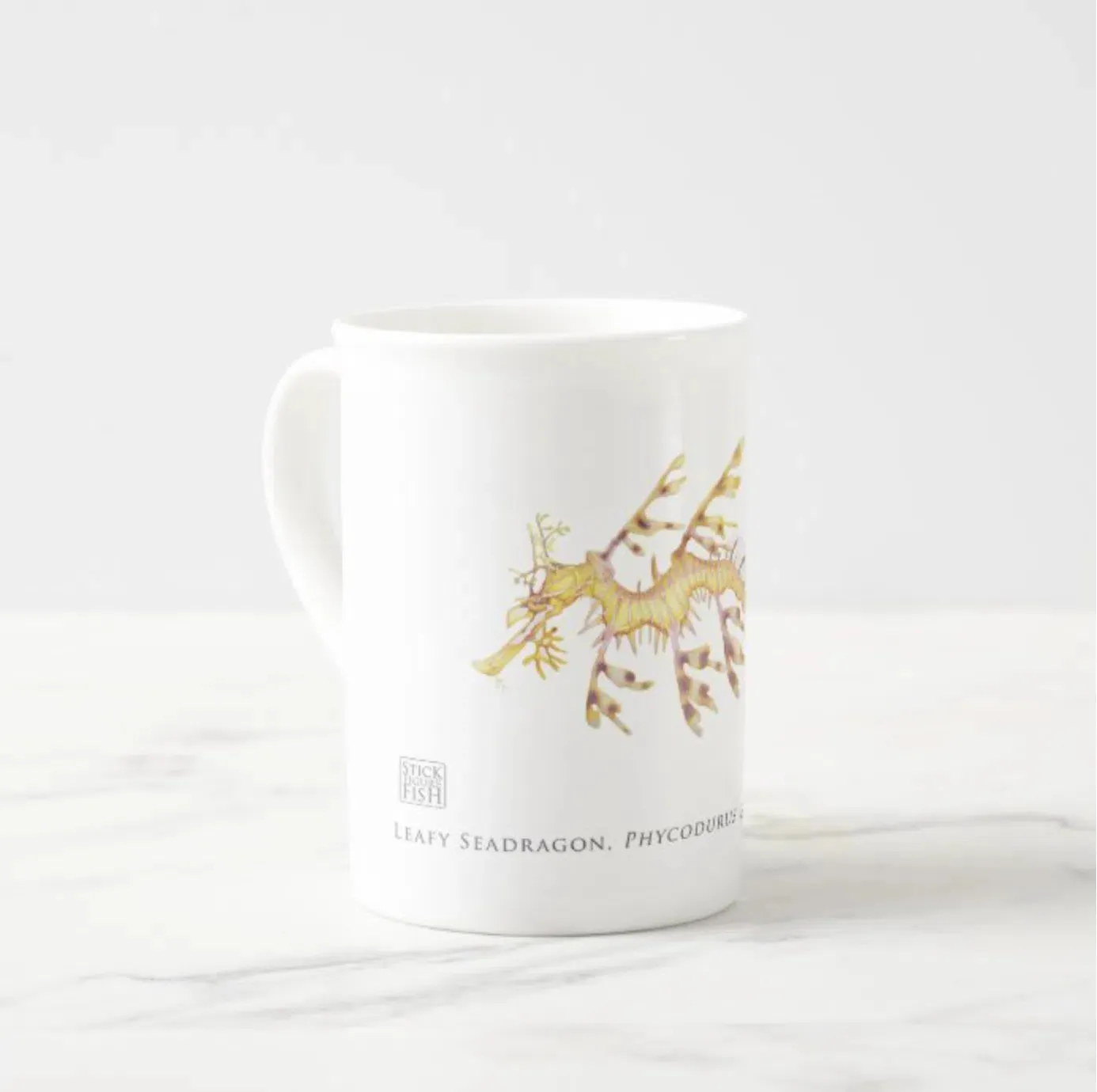 Leafy Seadragon - Fine Bone China Mug