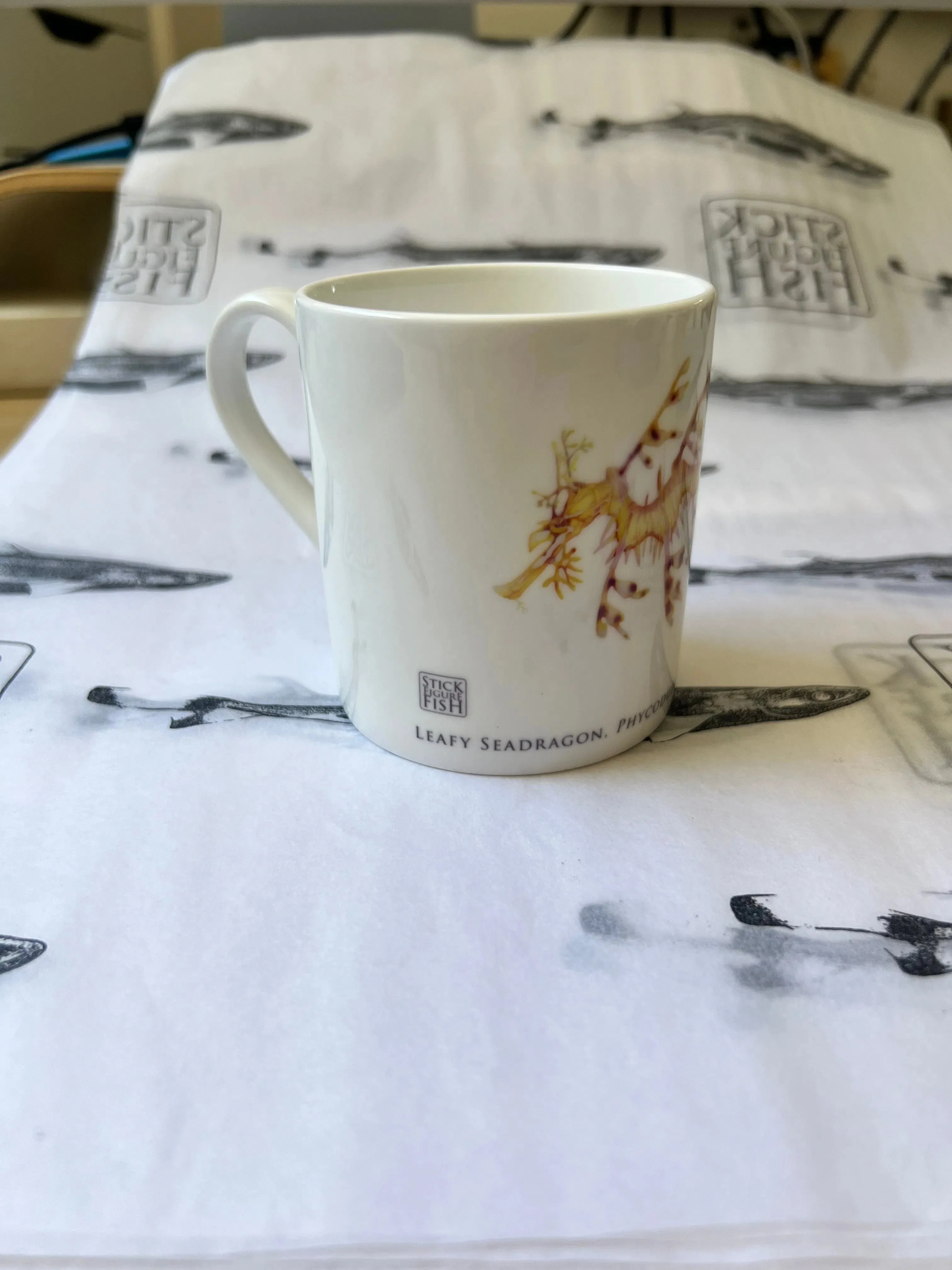 Leafy Seadragon - Fine Bone China Mug