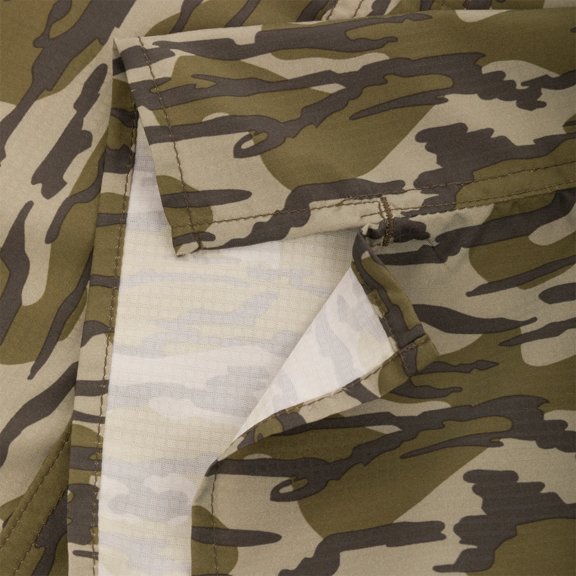 Long-Sleeved Flyweight Camo Hunting Shirt