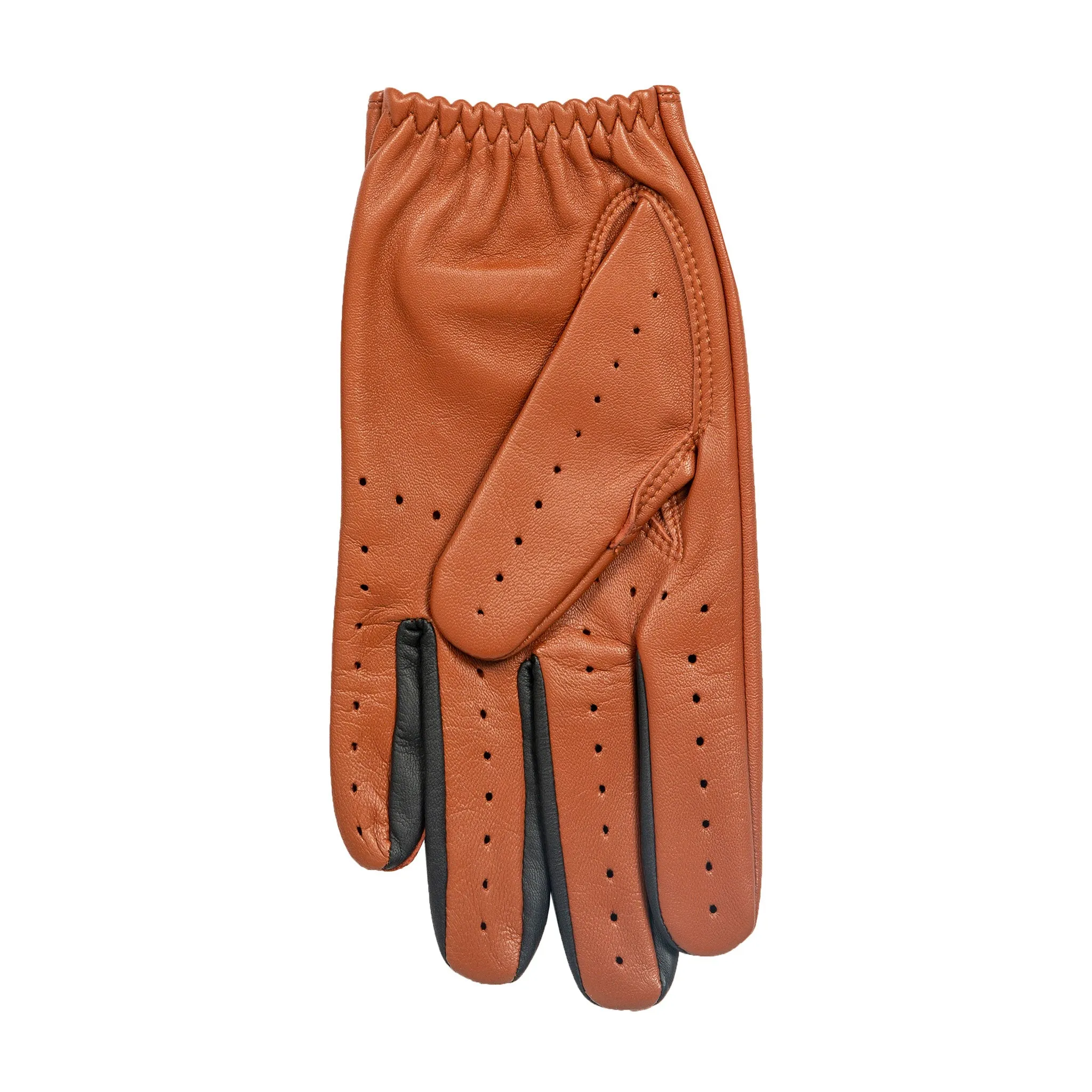 Men's The Suited Racer Two-Colour Leather Driving Gloves