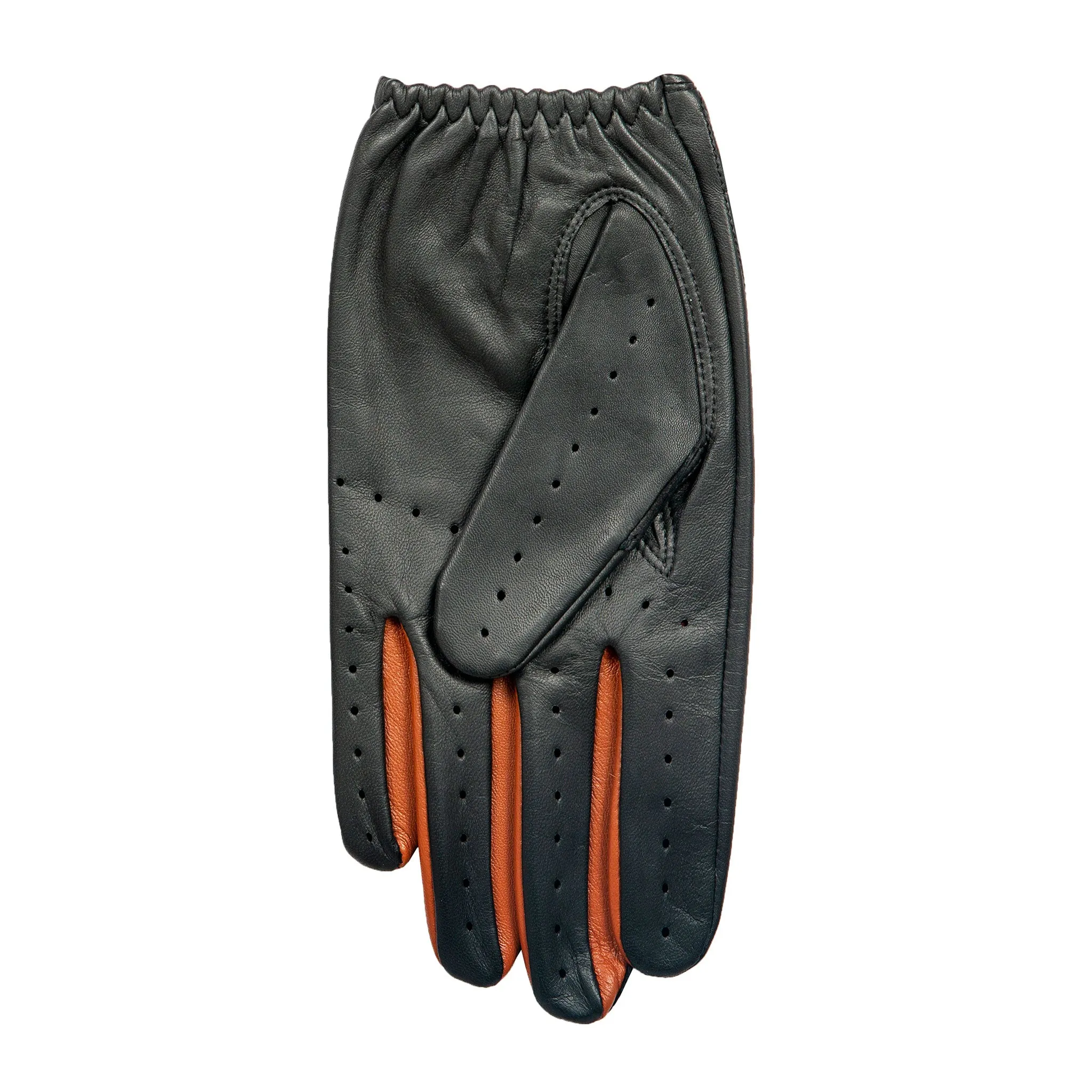 Men's The Suited Racer Two-Colour Leather Driving Gloves