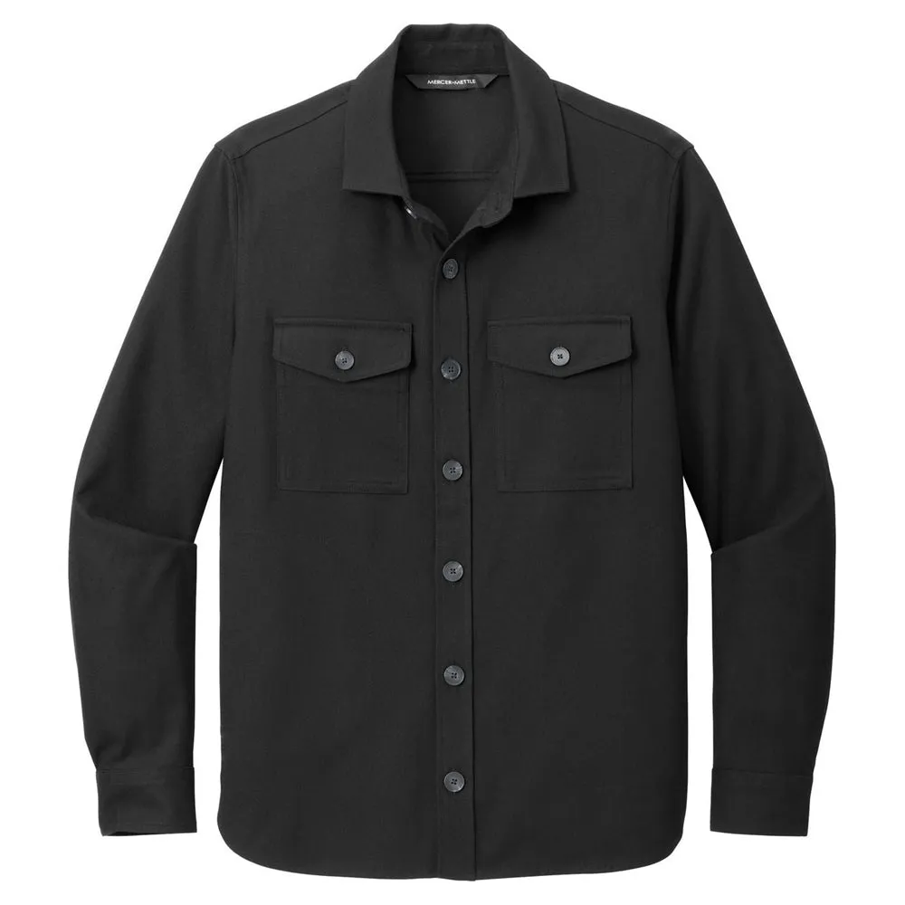 Mercer Mettle™  Long Sleeve Twill Overshirt