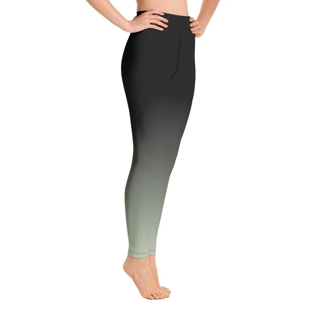 Mint Gradient Leggings (Plus)